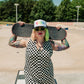 SKATER GIRL CHECKERED ROMPER S-XL