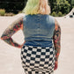 BAD REPUTATION PATCHED DENIM VEST