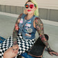 PUNK ROCK PRINCESS CHECKERED SKIRT S-3XL