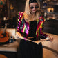 BACKSTAGE PASS LUXE METALLIC MOTO JACKET
