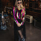 BACKSTAGE PASS LUXE METALLIC MOTO JACKET