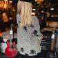 FADE TO BLACK SKULL SWEATER