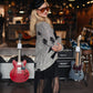 FADE TO BLACK SKULL SWEATER