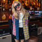 MIXTAPE MUSE COLORBLOCK PLAID