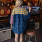 MIXTAPE MUSE COLORBLOCK PLAID