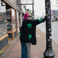 ALIEN SUPERSTAR OVERSIZED KNIT CARDIGAN