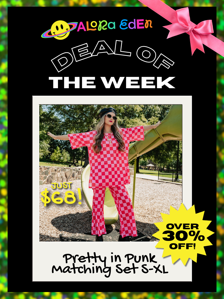 PRETTY IN PUNK MATCHING SET S-XL