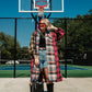 MIXED FEELINGS LONGLINE PLAID