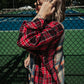 MIXED FEELINGS LONGLINE PLAID