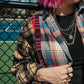 MIXED FEELINGS LONGLINE PLAID