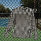 STILL EMO CHECKERED MESH TOP S-XL