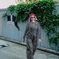 UNTAMED ENERGY LEOPARD DENIM OVERALLS