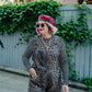 UNTAMED ENERGY LEOPARD DENIM OVERALLS