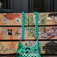 BACKSTAGE PASS CLEAR CONCERT BAG IN TOTALLY TURQUOISE