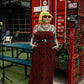 CHERRY COLA CRUSH MIDII DRESS