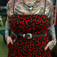 CHERRY COLA CRUSH MIDII DRESS