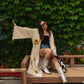 SMILEY SEASON HAND-MADE LUXE KIMONO