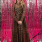 FIERCE FEMALE MESH MAXI DRESS IN LEOPARD S-3XL