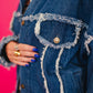 IN MY GRUNGE ERA OVERSIZED DENIM JACKET