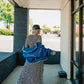 LADY LUCK CHECKERED MESH DRESS