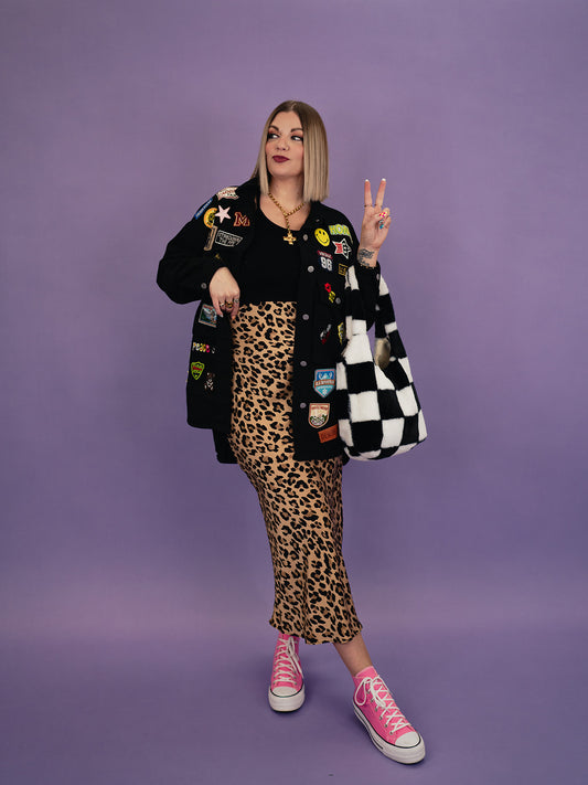 *JUST RESTOCKED!* IN MY LEOPARD ERA SLIP SKIRT