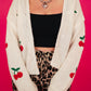 CHERRY BOMB KNIT CARDIGAN