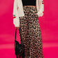 RUNNING WILD LEOPARD PRINT PANTS