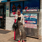 RUNNING WILD LEOPARD PRINT PANTS