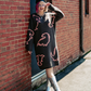 SAY RAWR KNIT SWEATER DRESS