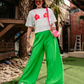 MAKE IT LOUD WIDE LEG PANTS