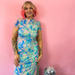 FEELING MOODY MESH MIDI DRESS