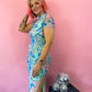 FEELING MOODY MESH MIDI DRESS