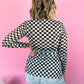 *JUST RESTOCKED!* DREAMING OUT LOUD CHECKERED MESH TOP