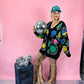 BE YOU SMILEY OVERSIZED KNIT CARDIGAN