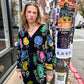 BE YOU SMILEY OVERSIZED KNIT CARDIGAN