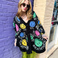 BE YOU SMILEY OVERSIZED KNIT CARDIGAN