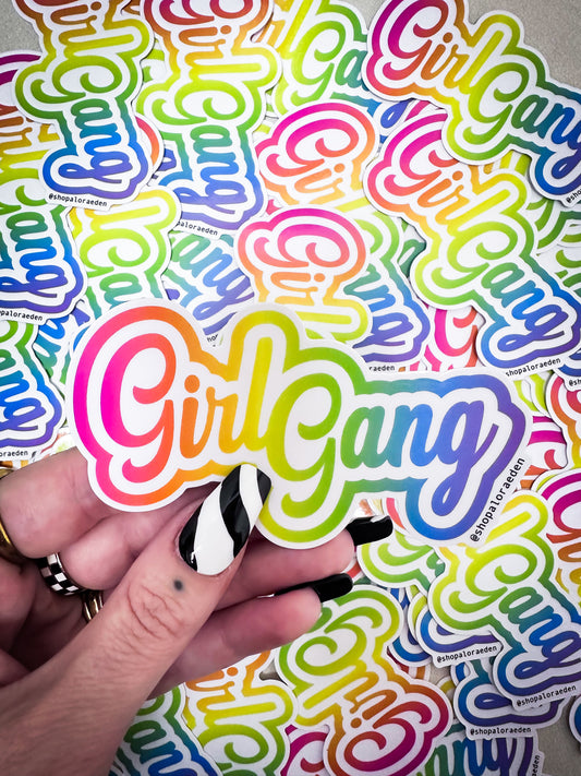 SHOP ALORA EDEN EXCLUSIVE: GIRL GANG STICKER