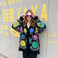 BE YOU SMILEY OVERSIZED KNIT CARDIGAN