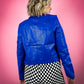 FLAVOR OF THE WEEK MOTO JACKET IN BLUEBERRY