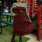 CHERRY COLA CRUSH MIDII DRESS