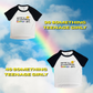ALORA EDEN EXCLUSIVE: TEENAGE GIRL CROPPED TEE S-2XL