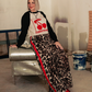 HEAR ME ROAR STRIPED LEOPARD PANTS