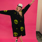 STAY WEIRD ALIEN SWEATER DRESS S-2X