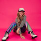 LOST IN SPACE METALLIC LEATHER PANTS