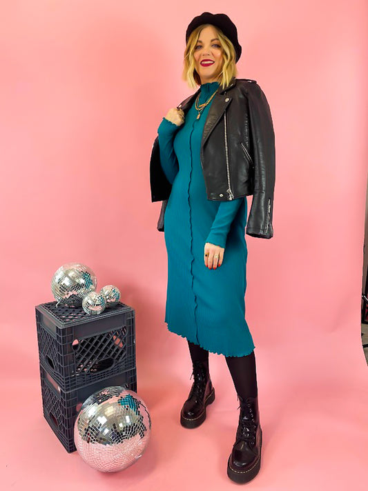 MEET ME AT MIDNIGHT MIDI DRESS *S-XL!*