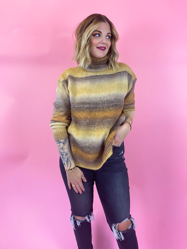 COFFEE DATE OMBRE SWEATER