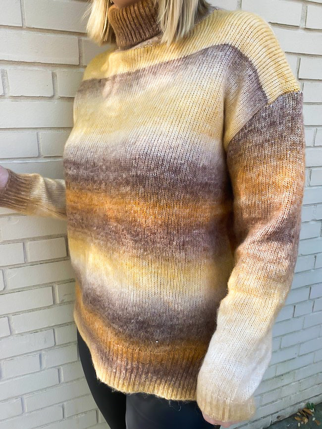 COFFEE DATE OMBRE SWEATER