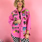 NO BAD VIBES PATCHED OUT LUXE JACKET *JUST RESTOCKED!*