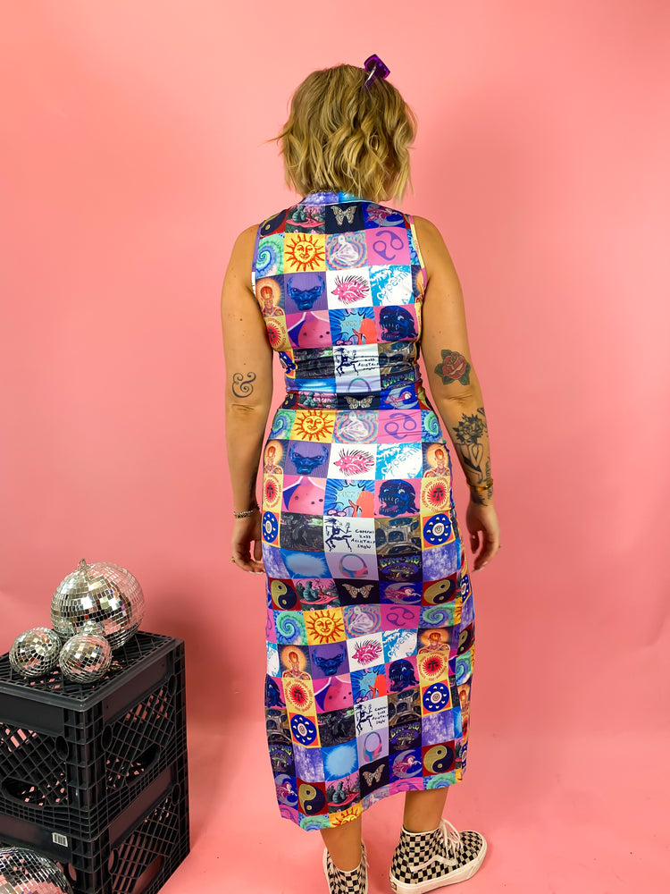 MOOD RING MIDI DRESS