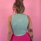 MIXTAPE CHECKERED PRINT CROP TOP *S-XL!*